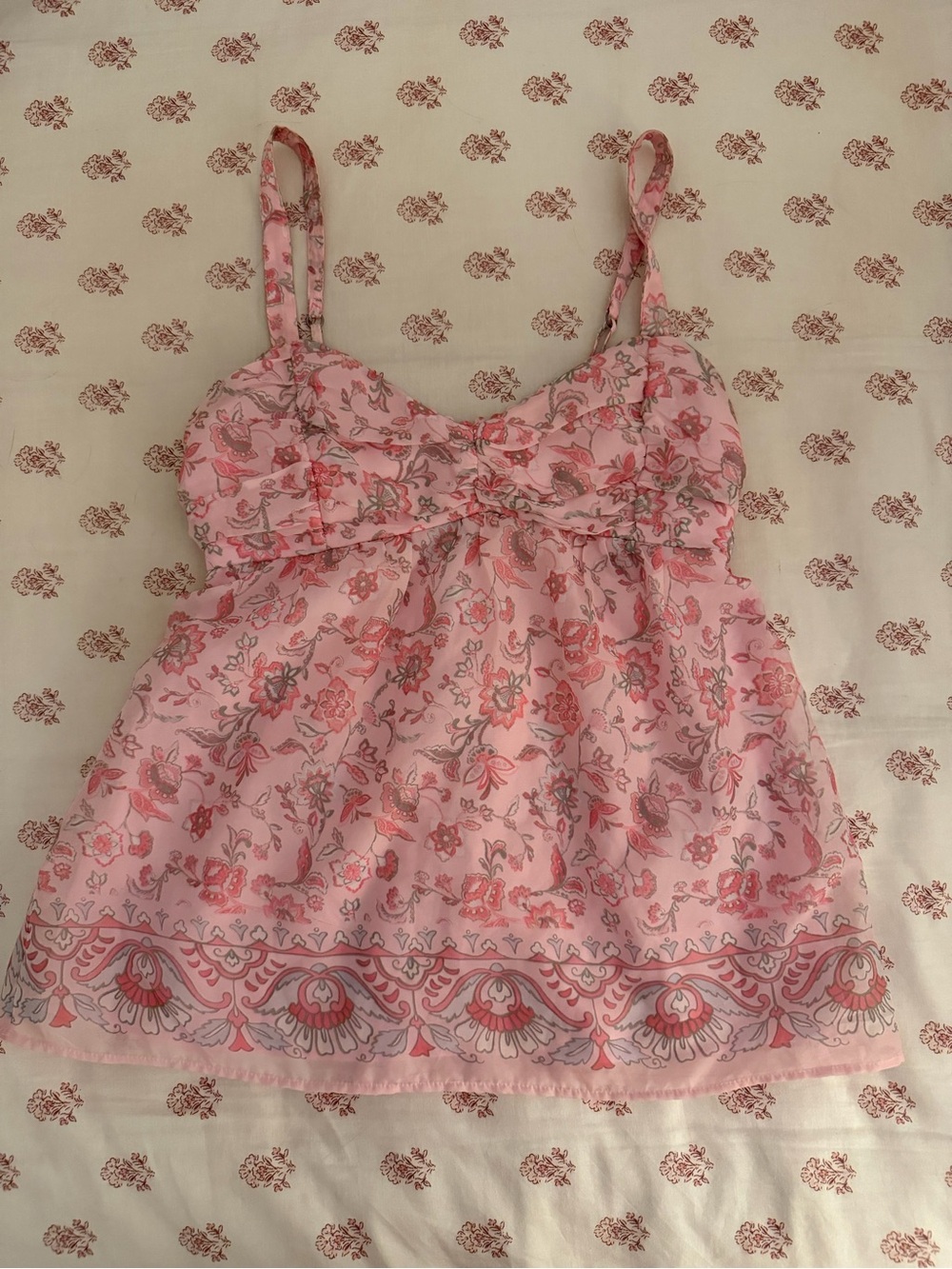 Vintage Y2k Hollister Floral Cami Top XS